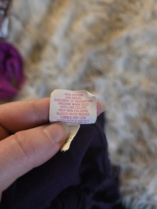 Xhilaration Purple Crochet Halter Swim Coverup - Picture 4 of 4